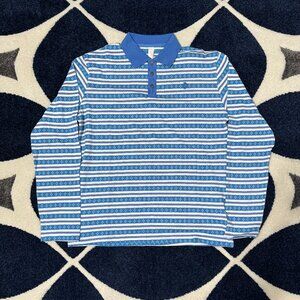 Chrome Hearts Blue Polo Longsleeve Mens sIze Large